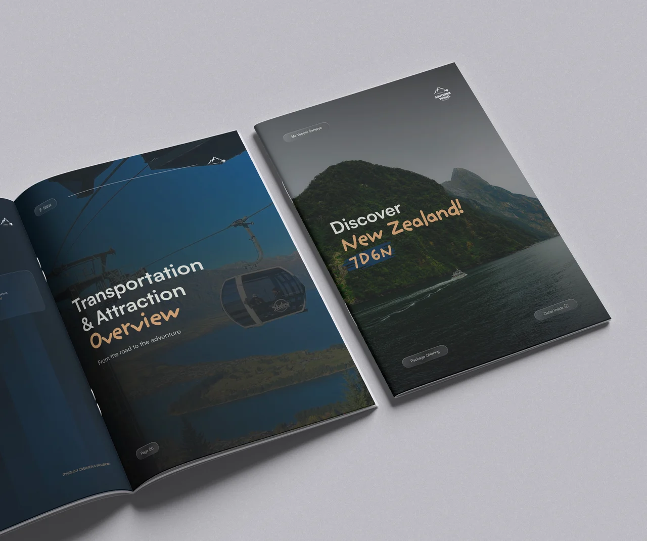 JST itinerary presentation design preview